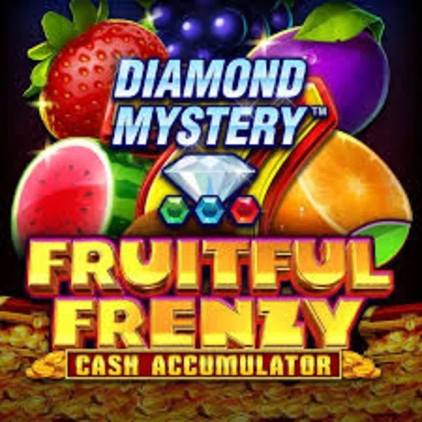 Diamond Mystery Fruitful Frenzy Cash Accumulator slot visual from Greentube available on tripscasino.eu