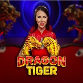 Dragon Tiger (Live) online game logo by Pragmatic Play on tripscasino.eu