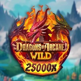 Dragons of Arcane Wild slot icon by Foxium, available at Trips Casino