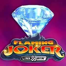 Official Slots logo: Flaming Joker Link and Win by Barstruck at Trips Casino