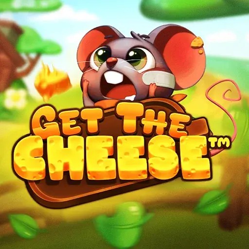 Get The Cheese slot logo by Hacksaw Gaming at Trips Casino