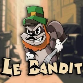 Le Bandit logo by Hacksaw Gaming Trips Casino