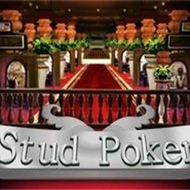 Stud Poker 3D slot logo by iSoftBet at Trips Casino