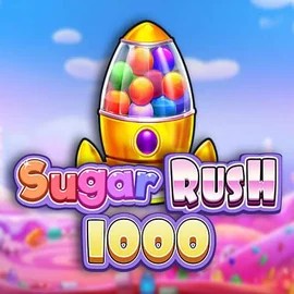 Sugar Rush 1000 logo by Pragmatic Play Trips Casino