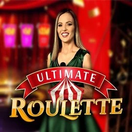 Ultimate Roulette slot logo by Ezugi at Trips Casino